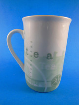 Starbucks tea 1998 Porcelain coffee Cup Mug Teh Green White excellent - $9.89