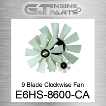 E6HS-8600-CA 9 BLADE CLOCKWISE FAN made by American cooling (NEW AFTERMA... - $376.01