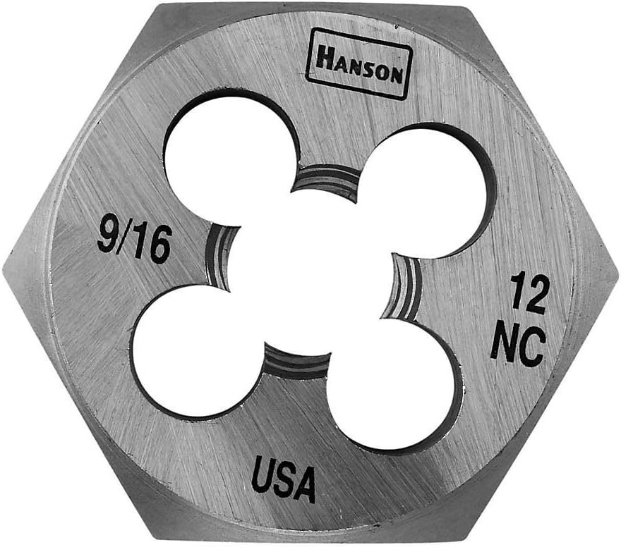 Irwin Hanson 6848 9/16-12&quot; 1-7/16&quot; Nc Sh Die For Tap Die Extraction - $29.94