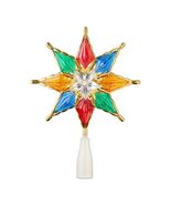 LED Star Christmas Tree Topper, Multicolor, 8&quot; - $24.12