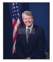 President Jimmy Carter Official White House Portrait 1981 8X10 Framed Photo - £20.13 GBP