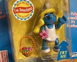 The Smurfs I&#39;m Smurfette Fully Poseable Figure From Toy Island 1996 #13010 - £7.06 GBP