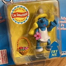 The Smurfs I'm Smurfette Fully Poseable Figure From Toy Island 1996 #13010 - £7.02 GBP