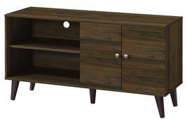 Amidon TV Stand: Modern Walnut Entertainment Center (Up to 47.3&quot; TVs) - $2,534.84 MXN