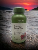 GNC Herbal Plus Energy Formula • 100 Capsules Exp 09/2024 - £17.12 GBP