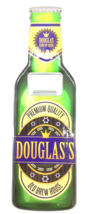Douglas&#39;s Douglas Gift Idea Fathers Day Personalised Magnetic Bottle Ope... - £5.88 GBP