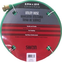 Swan Products SN58R015 Utility Lightweight Leader Hose 15&#39; x 5/8&quot;, Green - $23.54