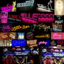 Eye-catching Personalized Custom LED neon flex sign-Business, Events, All sizes - £353.14 GBP+