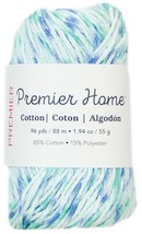 Premier Yarns Home Cotton Yarn  Multi Robin&#39;s Egg Speckle - £11.94 GBP
