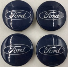 2013-2019 Ford Rim Wheel Center Cap Set Blue OEM B03B18030 - $89.99