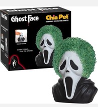 Chia Pet Scream Ghost Face Seed Pack Pottery Planter New Expiration Dec 2024 - £23.78 GBP