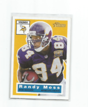 Randy Moss (Minnesota Vikings) 2001 Topps Heritage Card #70 - £3.98 GBP