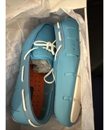 SWIMS Men&#39;s Braided Lace Loafers In Aqua White - $1,064.68 MXN
