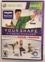 Your Shape Fitness Evolved Xbox 360 Kinect Fitness Game 2010 CIB With Ma... - $6.65