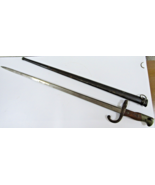 Antique French Bayonet Mre. d&#39;Armes de St. Etienne Janvier 1879 with Sca... - $243.13 CAD