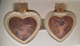 Bradford Editions Loves Heavenly Messengers Heirloom Angel Ornaments 2nd set - £15.81 GBP