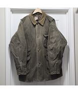 VTG Filson Tin Cloth Field Jacket Style 466 USA Oil Finish Hunting Men’s XL - $518.30 CAD