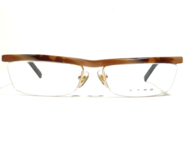 ETRO Eyeglasses Frames MOD.VE9798 COL.91Z Brown Rectangular Half Rim 55-15-135 - £43.76 GBP
