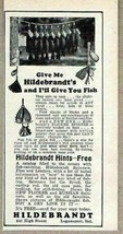 1946 Print Ad Hildebrandt Flicker Spinner Fishing Lures Bass Logansport,IN  - £5.67 GBP