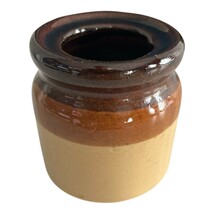 Vintage Armbee Mini Stoneware Crock – Brown Glazed Pottery Jar - €14,70 EUR