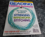 Bead and Button Beading Basics Magazine 2007 With DVD - £2.35 GBP