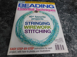 Bead and Button Beading Basics Magazine 2007 With DVD - $2.99
