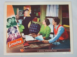 Louisa 1950 Original Lobby Card Ronald Reagan Ruth Hussy Edmund Gwenn #8... - £15.49 GBP