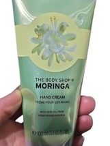 The Body Shop Moringa Hand Cream – Floral Fragrance, On-the-Go Hydration &amp;... - £22.97 GBP