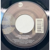 En Vogue Free Your Mind / Just Can&#39;t Stay Away 45 R&amp;B Soul 1990 East West 98487 - £9.49 GBP