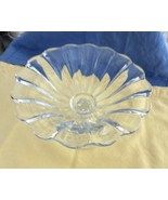 Heisey Crystolite Footed Open Jam/Jelly Dish Hand Blown - $276.34 MXN