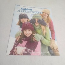 Leisure Arts Cabled Accessories Knitting Patterns Accessories #3865 Mitt... - £6.27 GBP