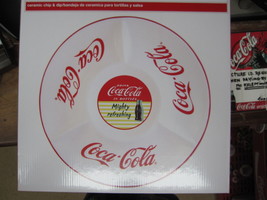 Coca Cola Ceramic Chip & Dip Serving Dish - NEW - CC-2 - $35.39