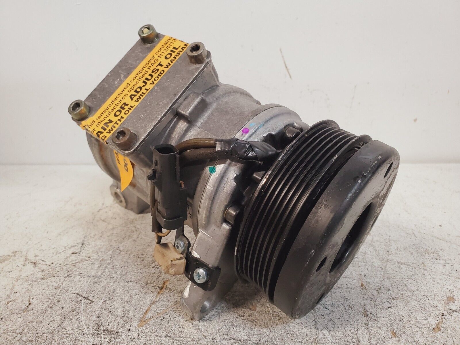Remanufactured A/C Compressor 57378 For R134A &amp; R12 - $77.16