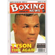 Boxing News Magazine August 18 1995 mbox3143/c  Vol 51 No.33 Tyson Time Again - £3.07 GBP