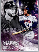 2018 Topps Superstar Sensations SSS-39 George Springer  Houston Astros - $0.99