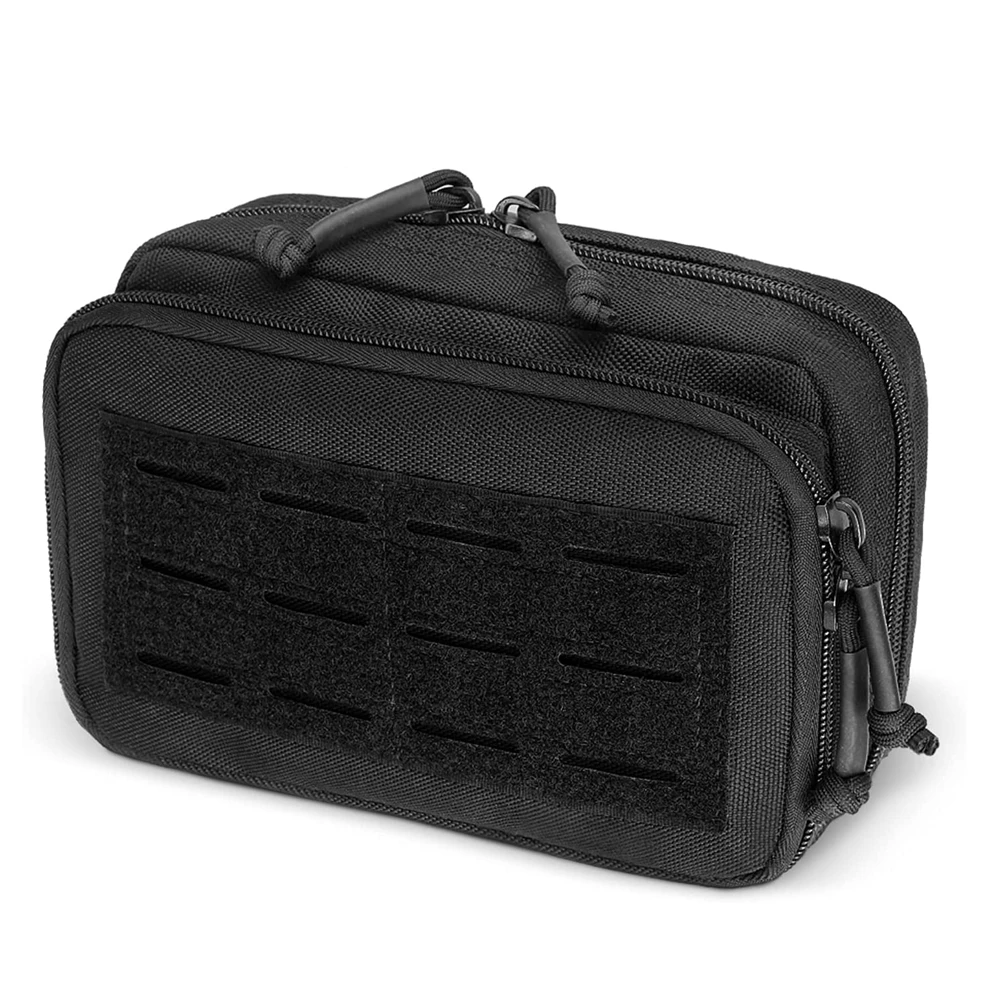  Horizontal Zippered Multi-Purpose Molle Admin Pouch Utility EDC Tool Gear Gaet  - £129.06 GBP