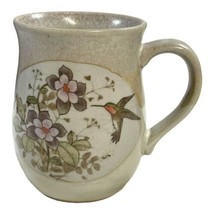 Otagiri Floral Hummingbird Coffee Mug Tankard Stoneware Mug 4” Mothers G... - $26.17