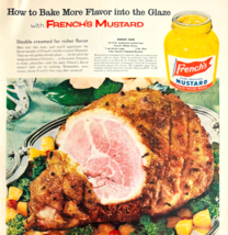 1956 French&#39;s Mustard Advertisement Vintage Cream Salad Brand Condiment ... - $367.66 MXN