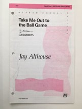 Take Me Out to the Ball Game  SATB w Piano #7637 Althouse,Jay (Arranger) - £5.53 GBP