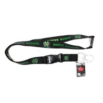 NCAA North Dakota Fighting Hawks Classic Bottle Opener Lanyard w/ Keychain - £8.70 GBP