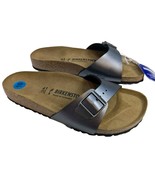 Birkenstock Sandals  Adjustable Strap Unisex Size L-10 Mens 8  Black - $84.15