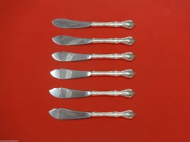 Rose Cascade by Reed and Barton Sterling Silver Trout Knife Set 6pc. Custom - £334.08 GBP