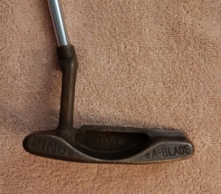Tz Golf - Vintage Ping A-BLADE Manganese Bronze Putter 85020 Rh Steel Shaft 36" - $60.43