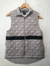 Nike Aerolayer Running Vest Quilted Full Zip Silver Gray BV3869 Women&#39;s ... - €23,54 EUR