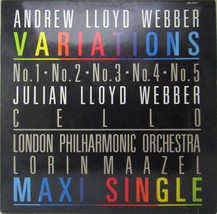 Variations [Vinyl] Andrew Lloyd Webber Julian Lloyd Webber  London Philh... - £12.78 GBP