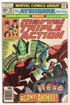 Marvel Triple Action #38 VINTAGE 1977 Marvel Comics Reprints Avengers 46 - £7.90 GBP