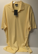 NIKE Golf Men&#39;s Dri-Fit Yellow UPC 884499818885 Polo Shirt 2XL New NWT - £26.77 GBP