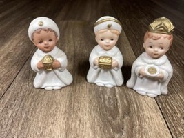 Homco Christmas Nativity Scene #5609 Ceramic 3 WISE MEN MAGIS Figurine S... - $15.99