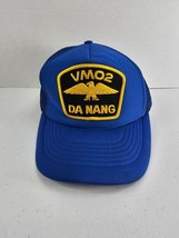 Vintage Vietnam War VM02 Da Nang Air Base Snapback Hat Mesh Trucker Cap Veteran - £9.40 GBP