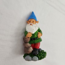 Gnome Miniature Flower Pot Decoration Standing - $8.91